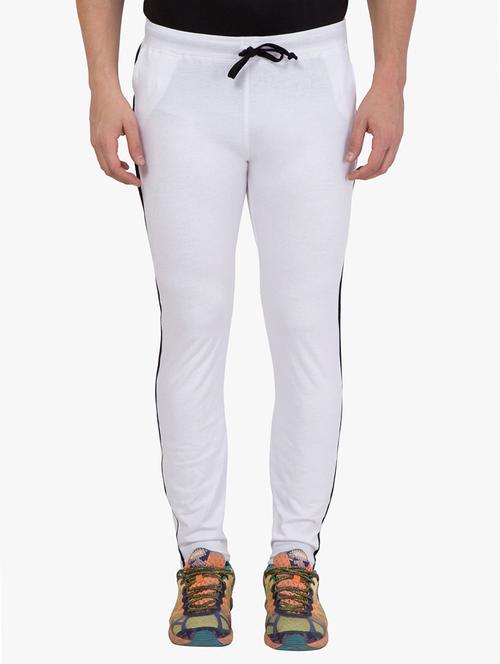 grey side striped full length track pant - 16648496 - Standard Image - 1