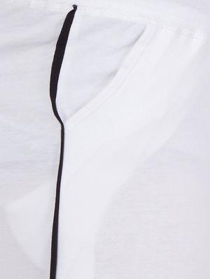 grey side striped full length track pant - 16648496 - Standard Image - 5