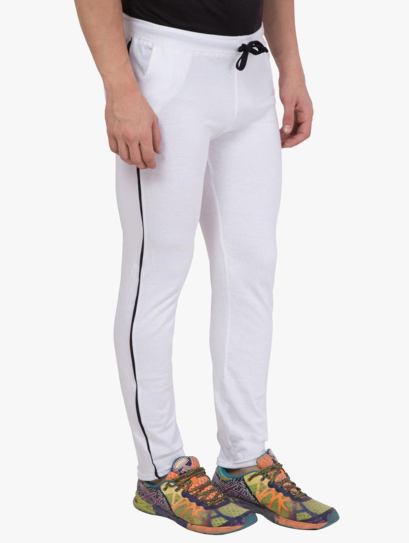 grey side striped full length track pant - 16648496 - Zoom Image - 2