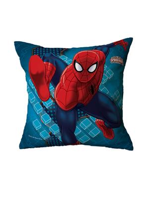 spider-man filled cushion with cover - 16648600 - Standard Image - 2