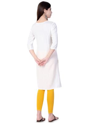 embroidered straight kurta - 16648907 - Standard Image - 3