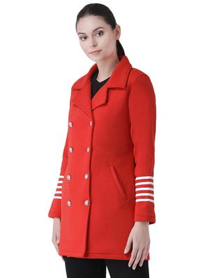 contrast stripe coatigan jacket - 16649481 - Standard Image - 3