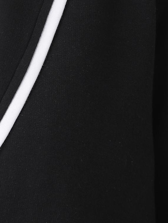 contrast piping long sleeved coat - 16649483 - Zoom Image - 5