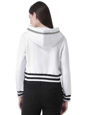 criss cross tie up hooded sweatshirt - 16649502 - Standard Image - 4