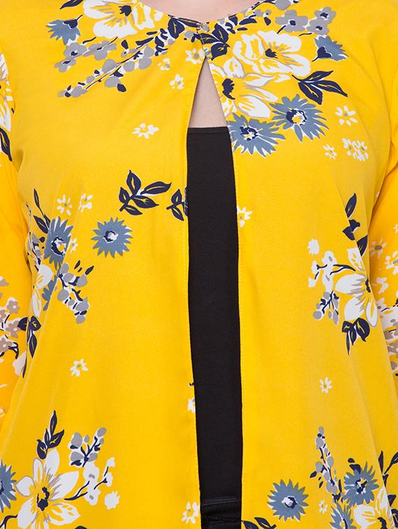 long sleeved floral summer jacket - 16649552 - Zoom Image - 5