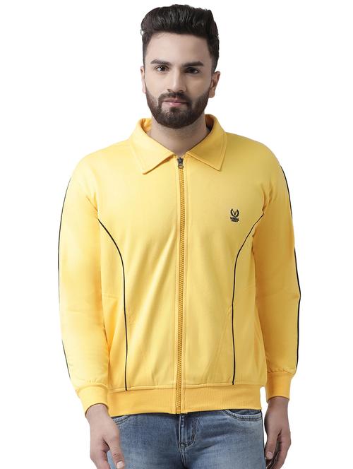 yellow solid sweatshirt - 16649657 - Standard Image - 1