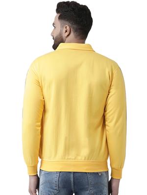 yellow solid sweatshirt - 16649657 - Standard Image - 3