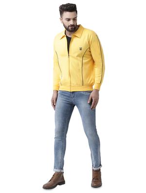 yellow solid sweatshirt - 16649657 - Standard Image - 4