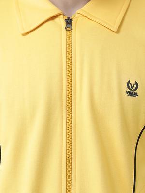 yellow solid sweatshirt - 16649657 - Standard Image - 5