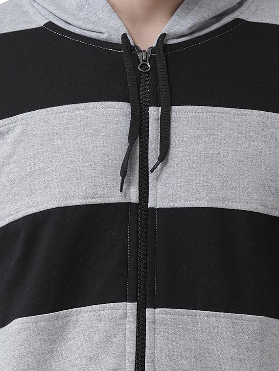 grey striped sweatshirt - 16649659 - Zoom Image - 5