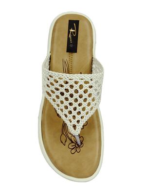 white toe separator sandals - 16649677 - Standard Image - 3