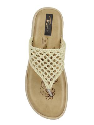 white toe separator sandals - 16649682 - Standard Image - 4