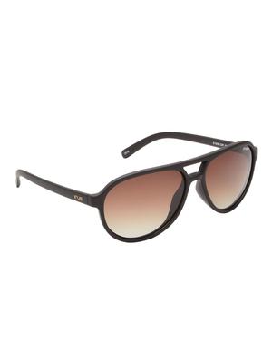 irus by idee uv protection, gradient, polarized aviator sunglasses (57) (brown) - 16649983 - Standard Image - 2