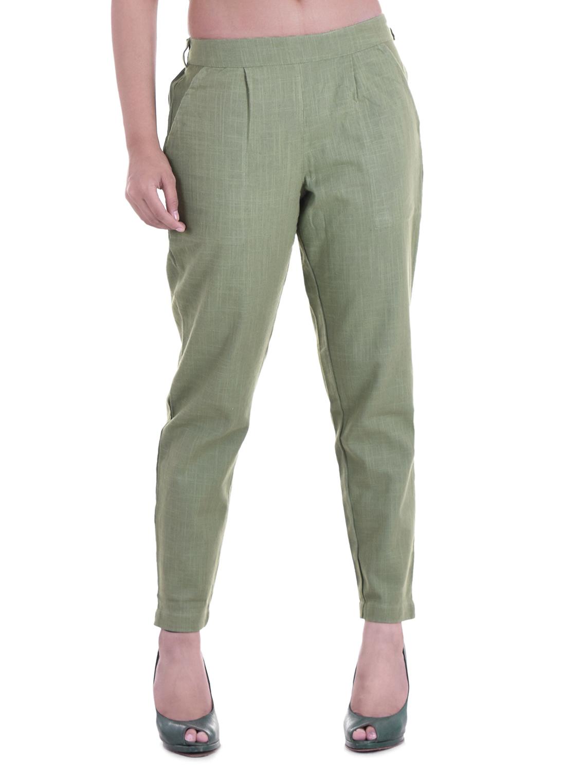 high rise pleated trouser - 16649984 - Zoom Image - 1
