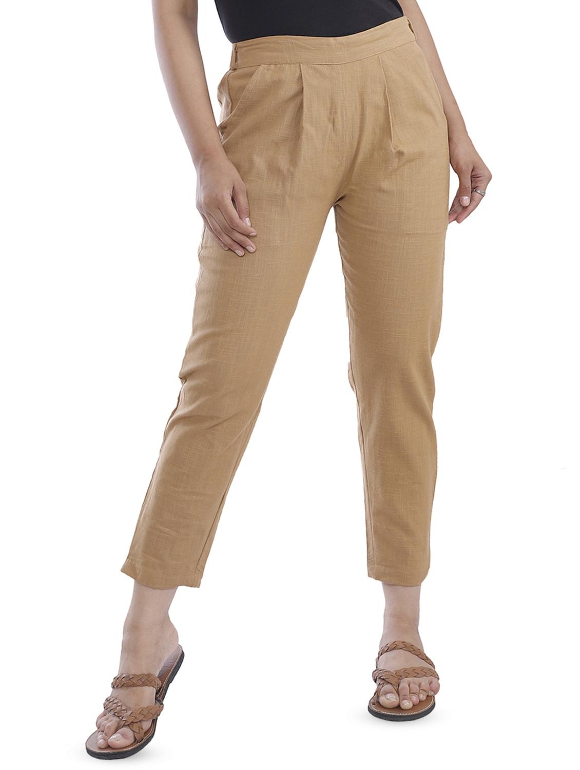 high rise pleated trouser - 16649987 - Zoom Image - 1