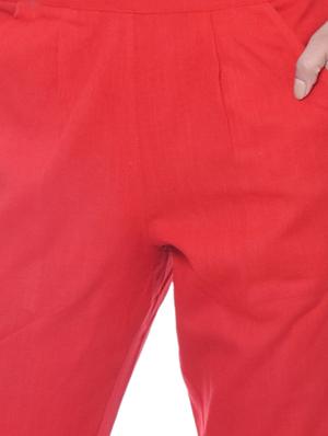 high rise pleated trouser - 16649991 - Standard Image - 5