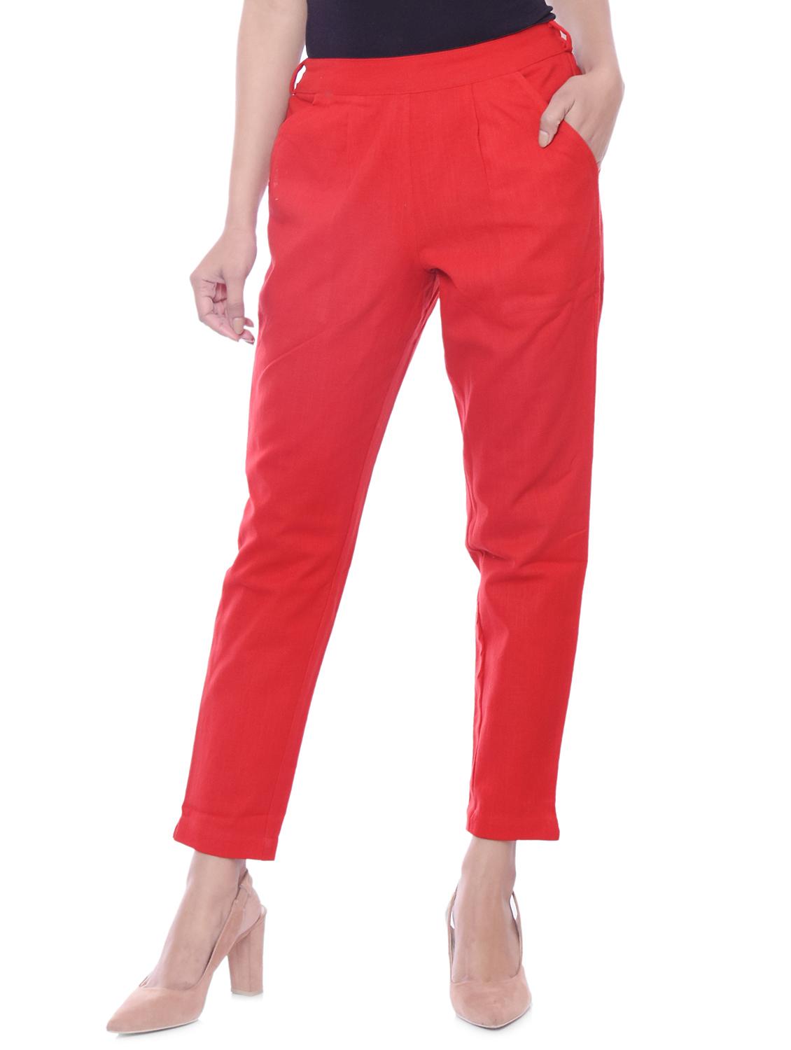 high rise pleated trouser - 16649991 - Zoom Image - 1