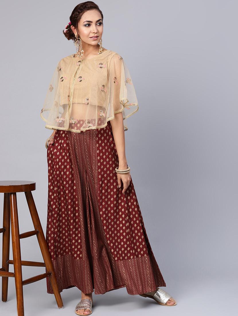 sequined embroidered blouse - 16650190 - Zoom Image - 1