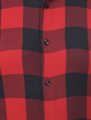 red checkered formal shirt - 16650514 - Standard Image - 5