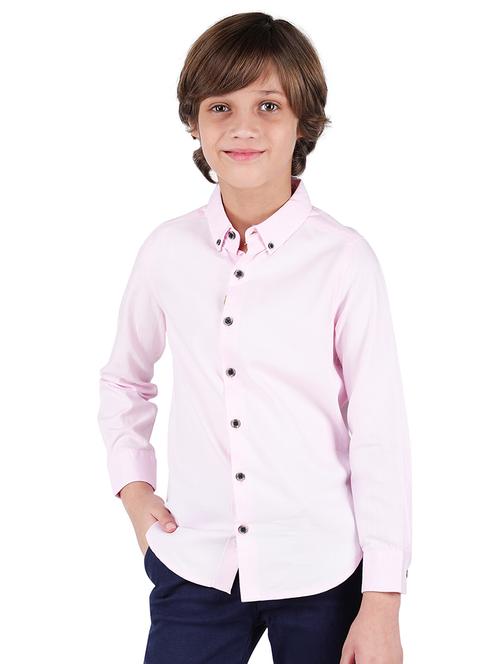 pink cotton shirt - 16650656 - Standard Image - 1