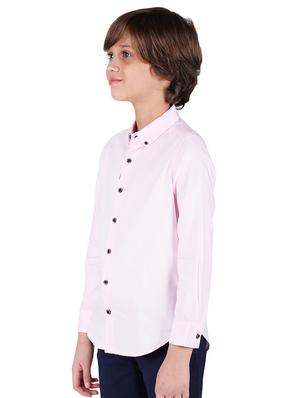 pink cotton shirt - 16650656 - Standard Image - 2