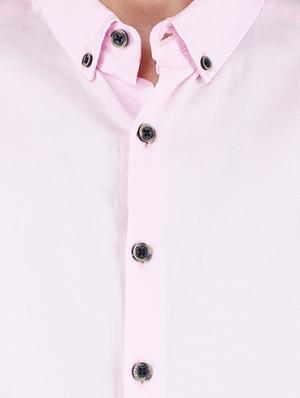 pink cotton shirt - 16650656 - Standard Image - 5