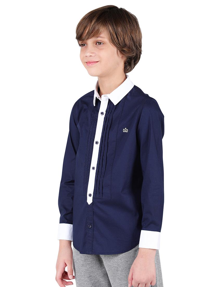 blue cotton shirt - 16650659 - Zoom Image - 2
