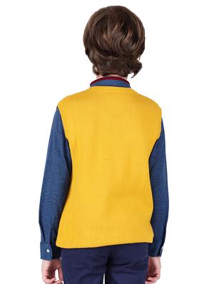 yellow cotton sweater - 16650679 - Standard Image - 3