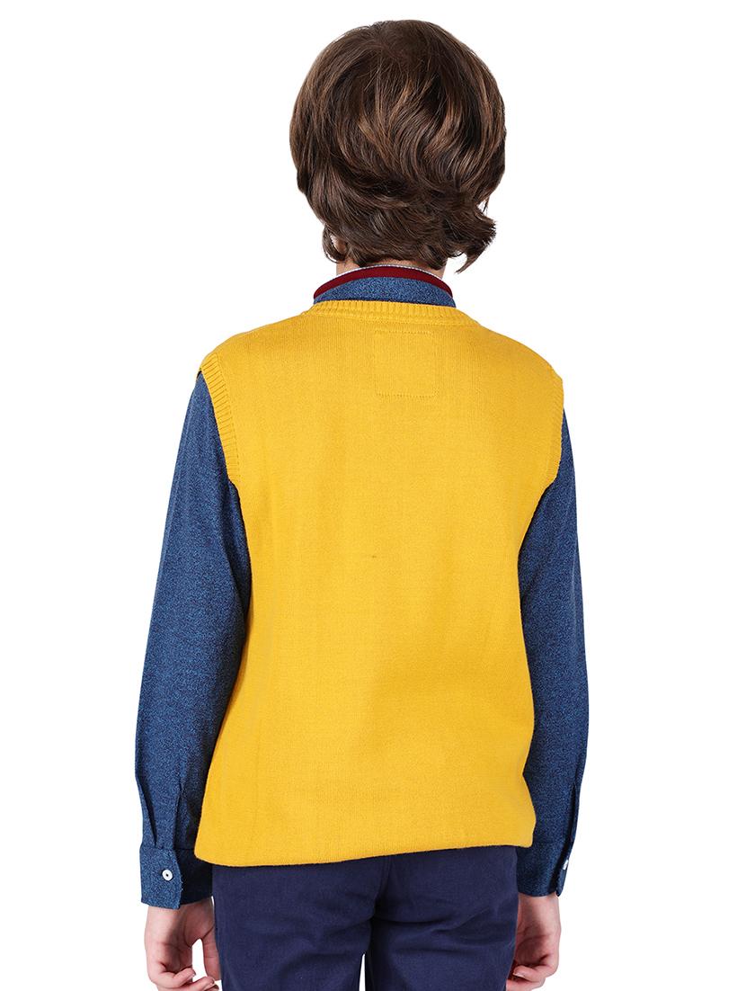 yellow cotton sweater - 16650679 - Zoom Image - 3