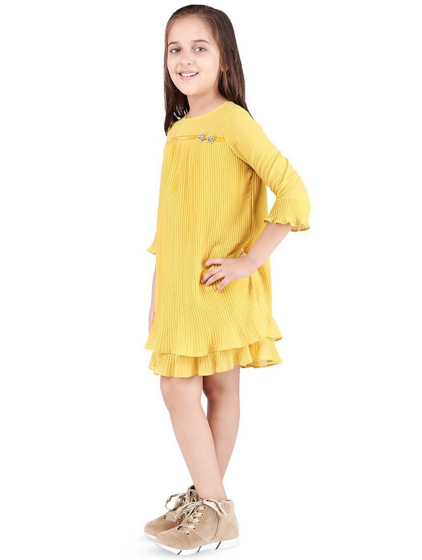 pleated embellished frock - 16650702 - Zoom Image - 2
