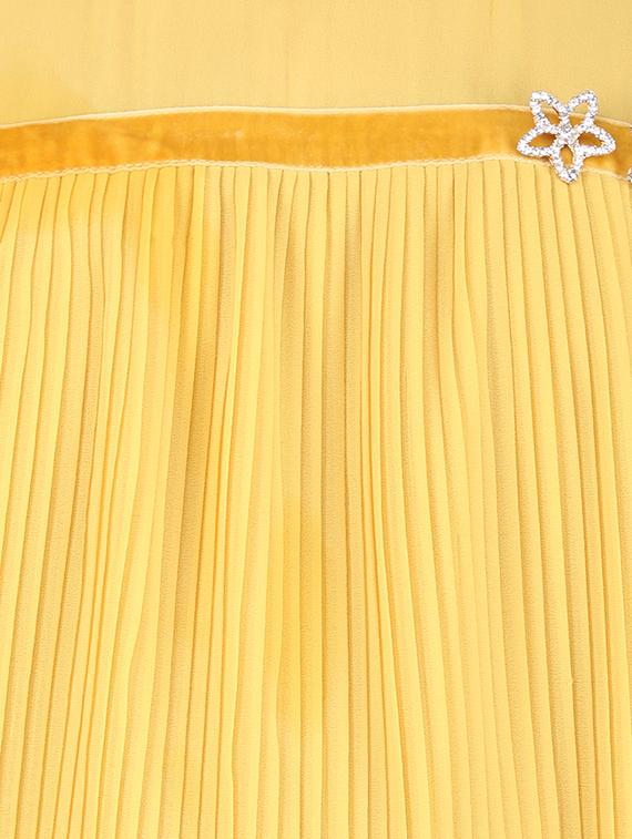 pleated embellished frock - 16650702 - Zoom Image - 4