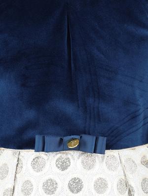 bow detail pleated frock - 16650710 - Standard Image - 4