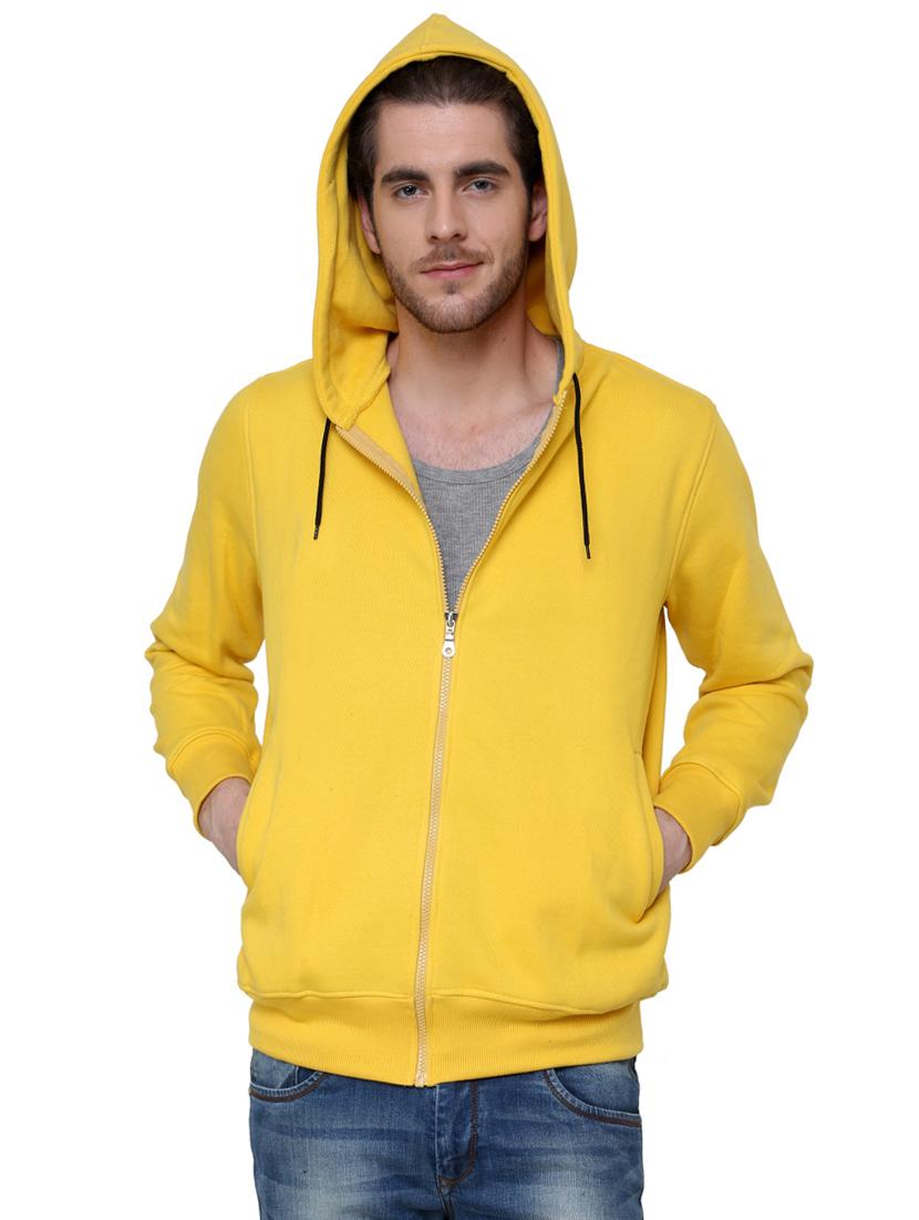 yellow solid sweatshirt - 16650834 - Zoom Image - 1