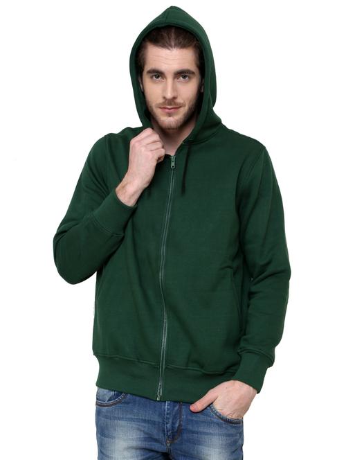 green solid sweatshirt - 16650835 - Standard Image - 1