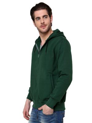 green solid sweatshirt - 16650835 - Standard Image - 2