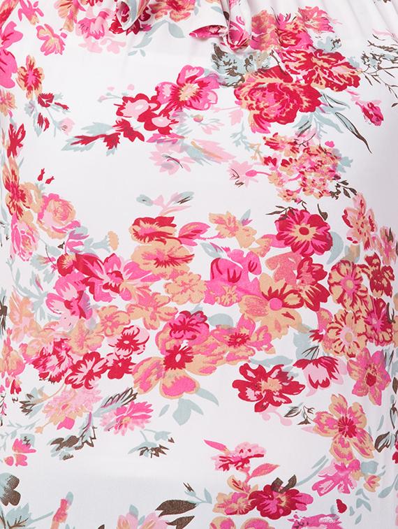 off shoulder floral top - 16650950 - Zoom Image - 5