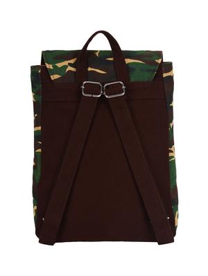 green canvas fashion backpack - 16651072 - Standard Image - 2
