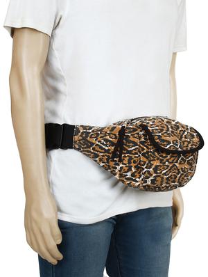 brown canvas regular pouch - 16651090 - Standard Image - 5