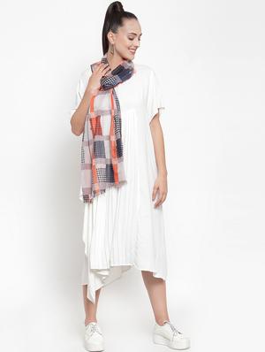 multi colored cotton stole - 16653631 - Standard Image - 2