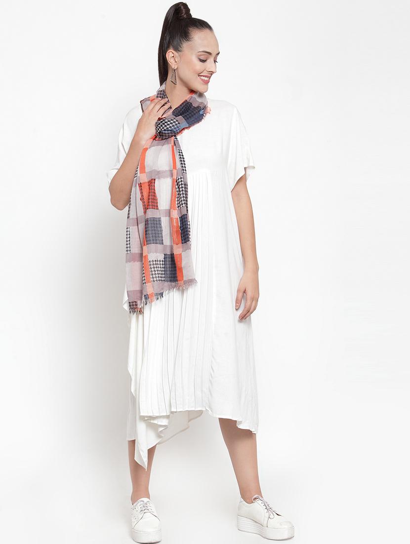 multi colored cotton stole - 16653631 - Zoom Image - 2