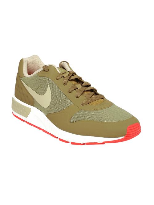 green lace-up sports shoes - 16654773 - Standard Image - 1