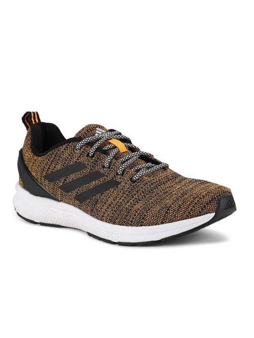 orange fabric lace up sport shoes - 16655112 - Standard Image - 1