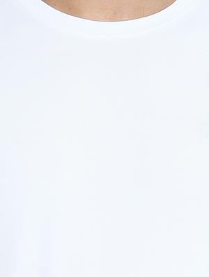 white solid t-shirt - 16655233 - Standard Image - 4