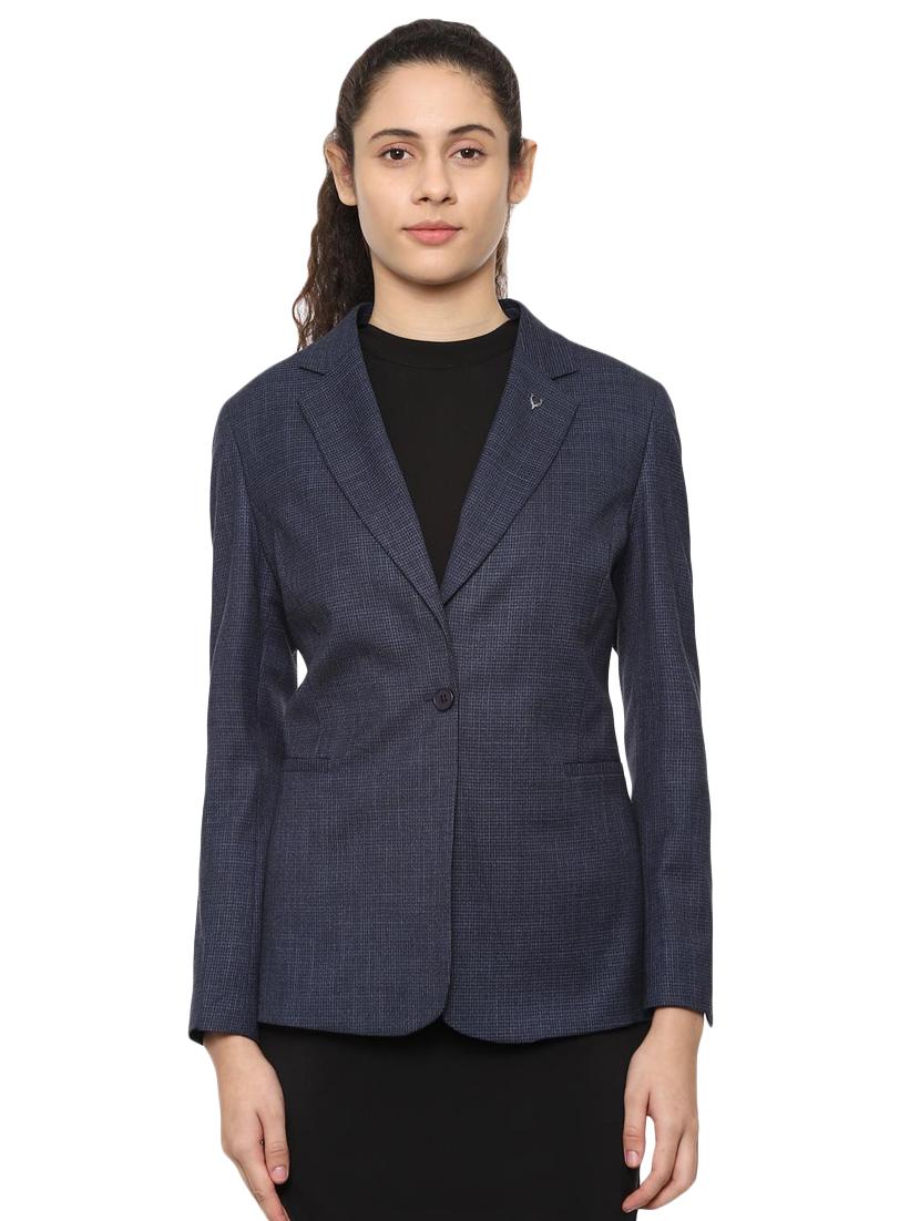 lapel neck pocket detail formal blazer - 16656445 - Zoom Image - 1