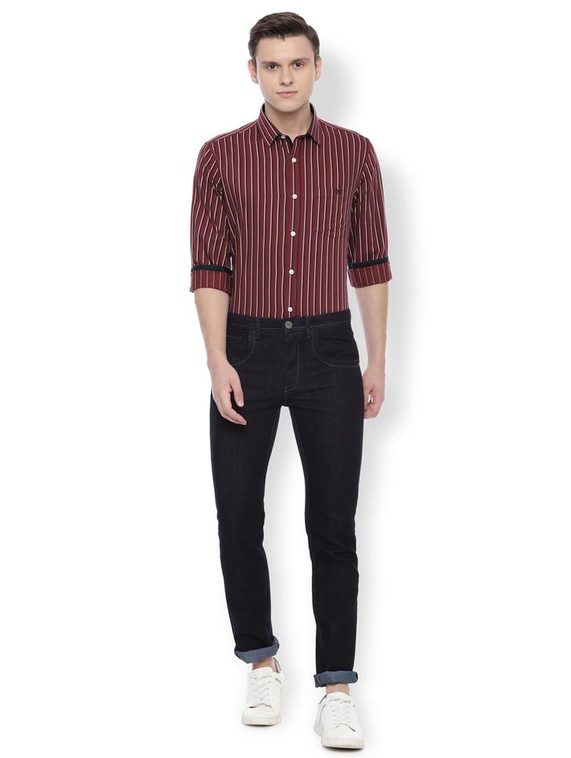 red striped casual shirt - 16656464 - Zoom Image - 3