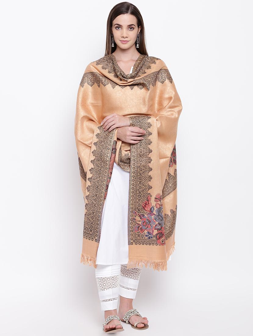 printed woolen shawl - 16656607 - Zoom Image - 1
