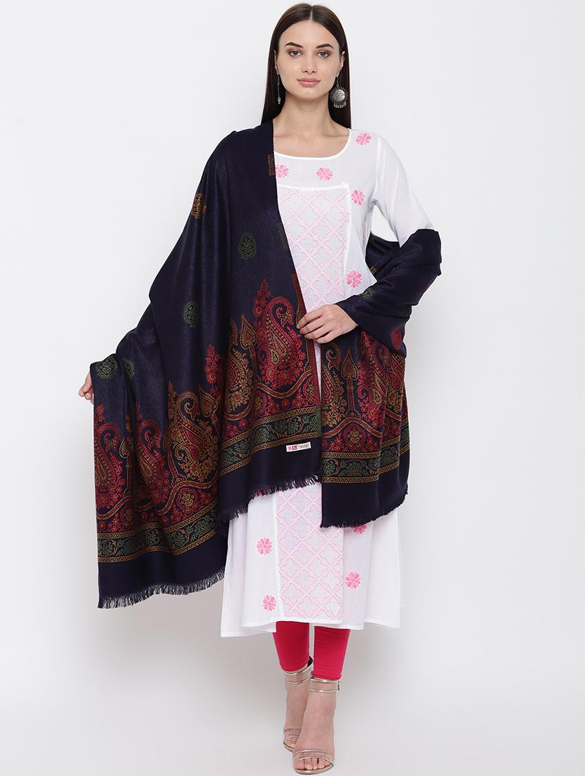printed woolen shawl - 16656611 - Zoom Image - 1