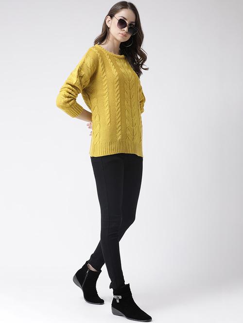 crew neck long sleeved pullover - 16657527 - Standard Image - 1