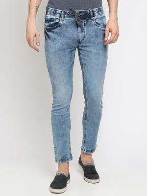 blue heavy washed denim jeans - 16657594 - Standard Image - 2