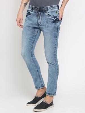 blue heavy washed denim jeans - 16657594 - Standard Image - 3